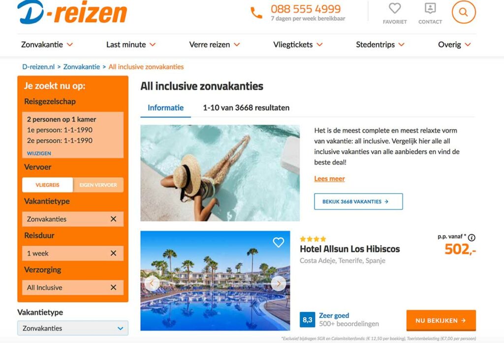 review-d-reizen-all-inclusive-vakanties