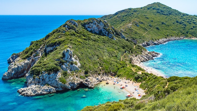 mooiste stranden griekenland Corfu