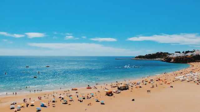 Albufeira beach